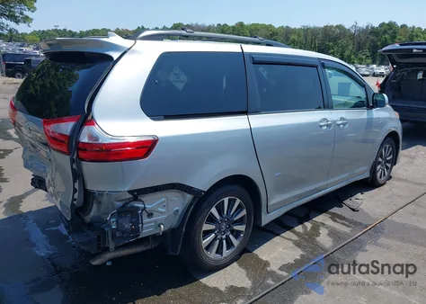 2019 Toyota Sienna Xle 7 Passenger из США, поврежденный, VIN 5TDDZ3DC2KS210385